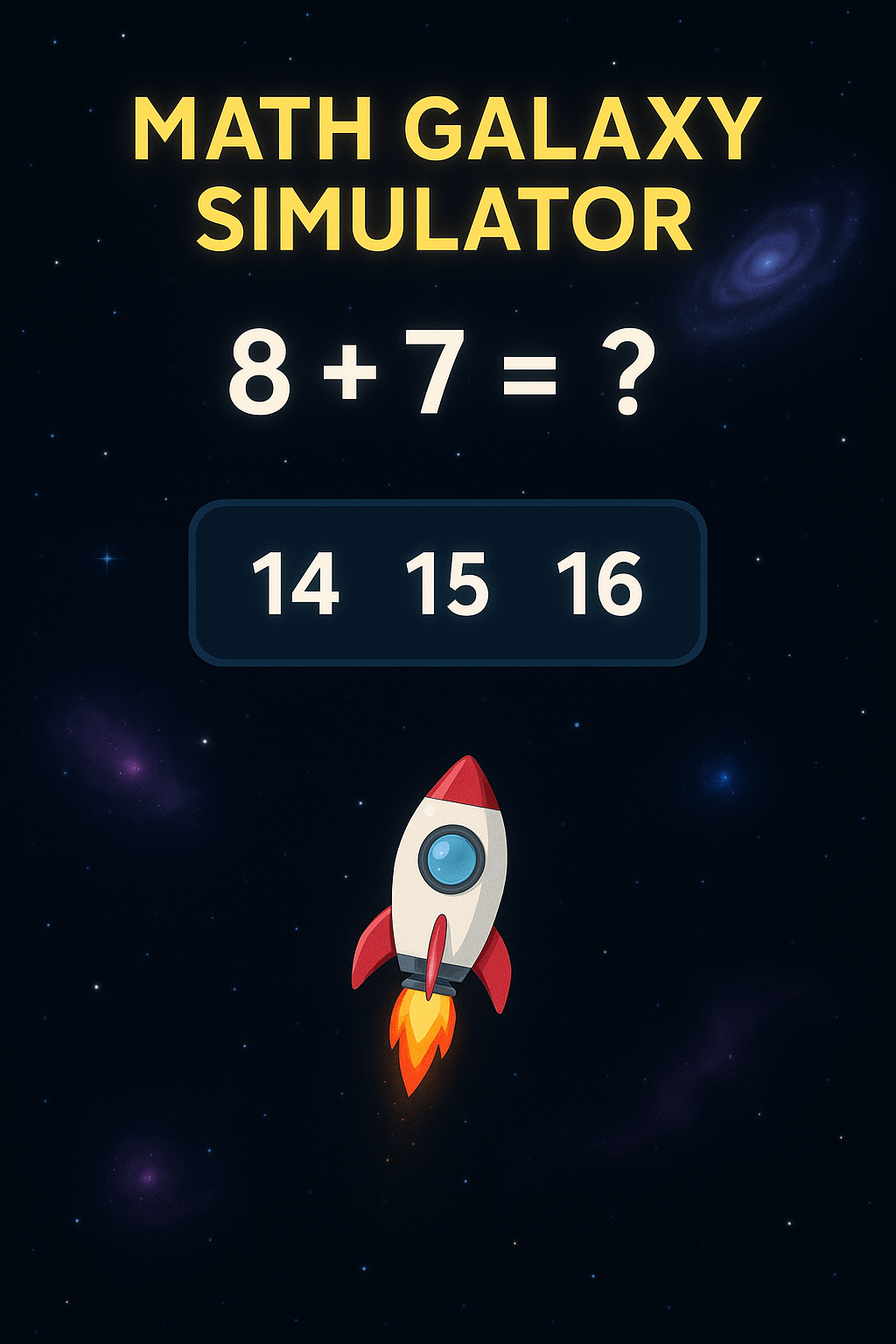 Math Galaxy Simulator – Solve Equations in a Cosmic Adventure