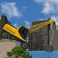 Wrecking Ball Truck – 3D Destruction Game