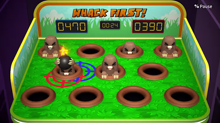 Whack-a-Mole Game